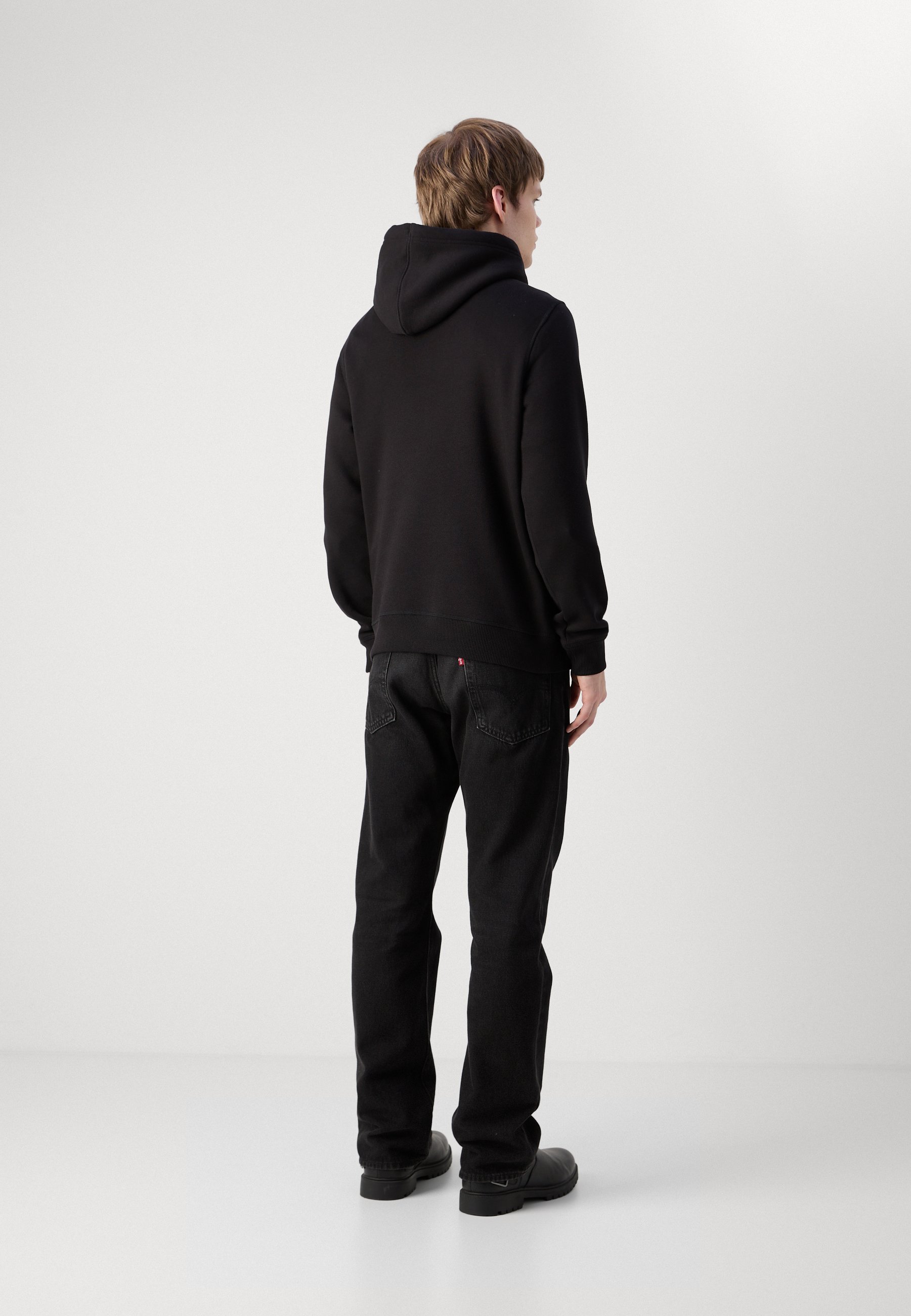 Calvin Klein Jeans MONOLOGO HOODIE - Hoodie - black
