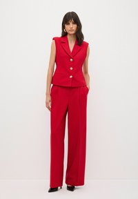 adL PEPLUM - Bodywarmer - red