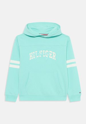 MIXED GRAPHIC HOODIE UNISEX - Džemperis ar kapuci - menthol