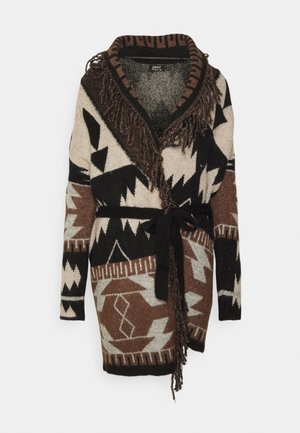 ONLY ONLMYRA CARDIGAN - Chaqueta de punto -  chesnut/humus