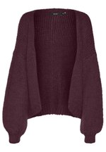 VERO MODA DAM KARDIGAN VMGOLD - Fiery Red