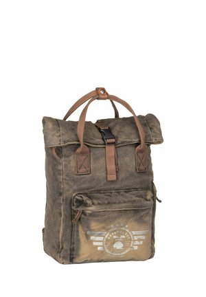 Greenburry VINTAGE AVIATOR EXPLORER - Tagesrucksack - khaki