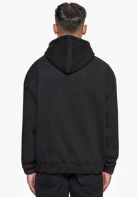 Dropsize SUPER HEAVY HOODIE  - Sweat zippé - black