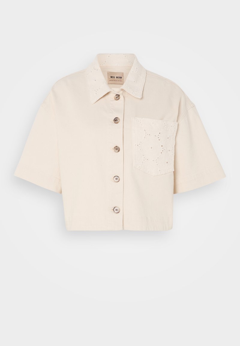 MOS MOSH Overhemdblouse beige