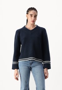 Abercrombie & Fitch LADY  - Pullover - navy blazer