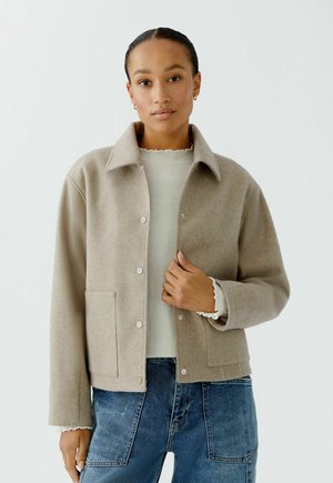 Leichte Jacke - taupe