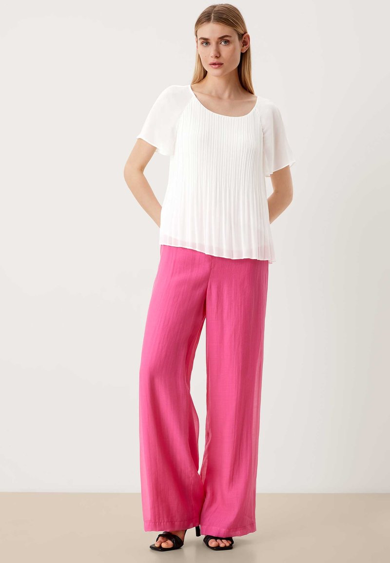 Damen Hemdblusen | s.Oliver BLACK LABEL Bluse cream/offwhite - XM52847 Damen Hemdblusen | s.Oliver BLACK LABEL Bluse cream/offwhite - XM52847