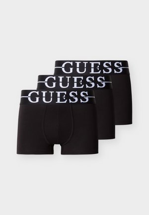 GUESS Slip Uomo U97G01 KCD31 - Morbido Cotone Ed Elastan, Colore Nero