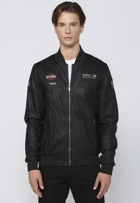 Koroshi EFFECT  - Műbőr dzseki - black