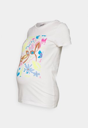 MAMALICIOUS, MLEMERIE - T-shirt z nadrukiem
