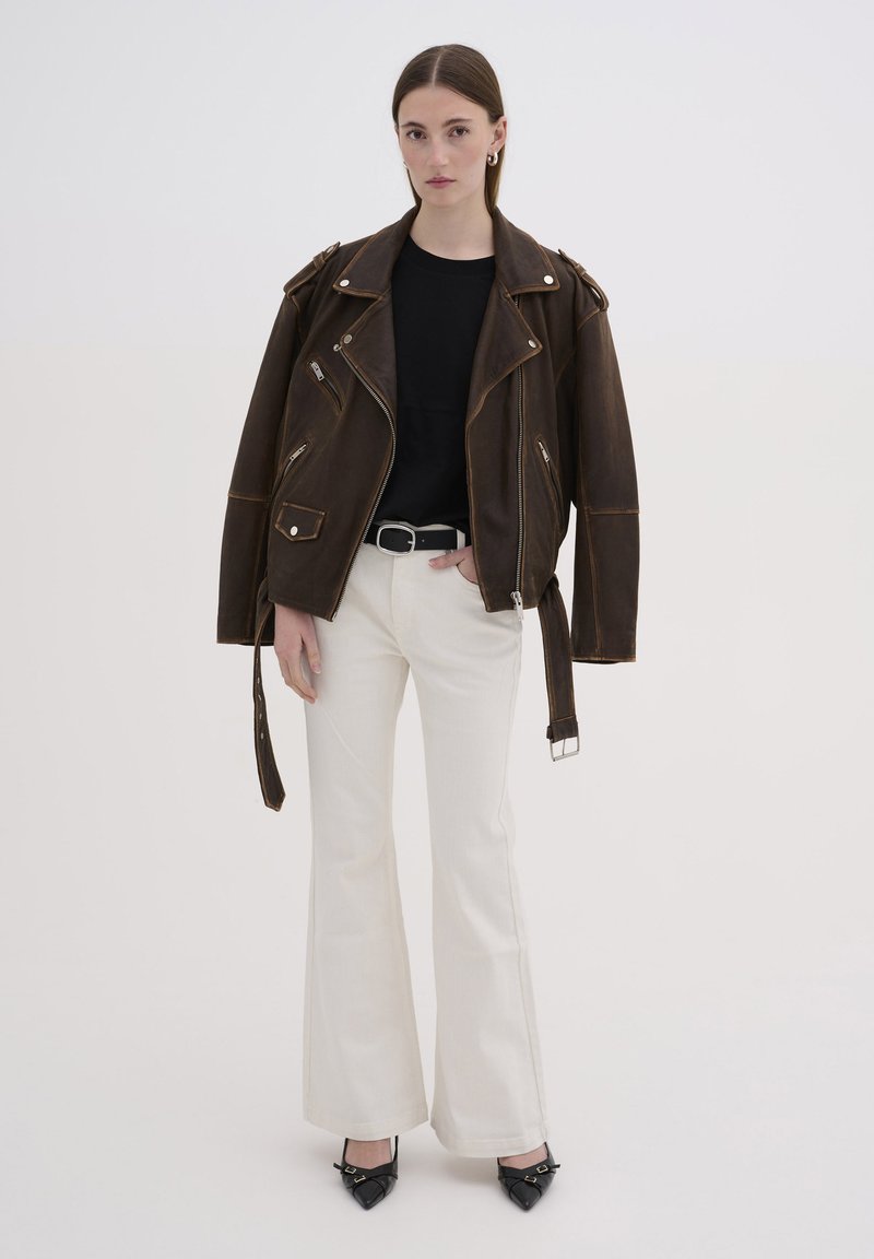 My Essential Wardrobe Bootcut jeans beige