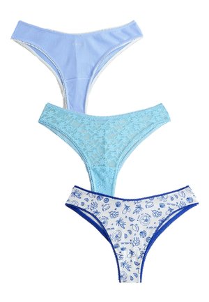Next, BRAZILIAN FIT - KNICKERS 3 PACK. - Brazilian-Slip - blue