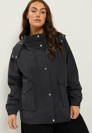 Yours Clothing, PLUS SIZE RAINCOATS - Impermeable - black