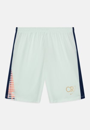 CR7 DF UNISEX - Pantalón corto de deporte - barely green/blue void/metallic gold