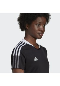 adidas Performance TIRO21 TR JERSEY W - Nyomott mintás póló - black