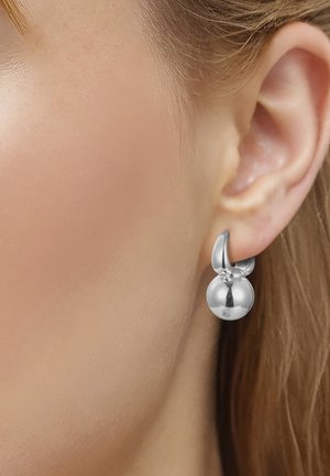 Lulu & Jane, CREOLEN LULU & JANE MODESCHMUCKOHRCREOLEN - Orecchini - silver-coloured