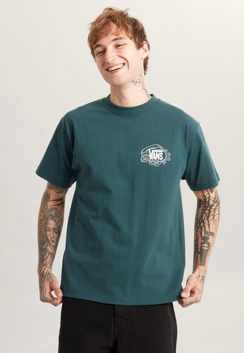 Vans Print T-shirt - medium green — foto 2