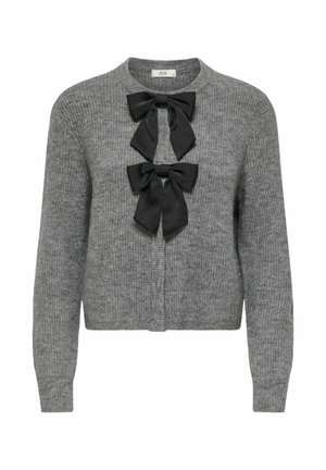 Cardigan - medium grey melange