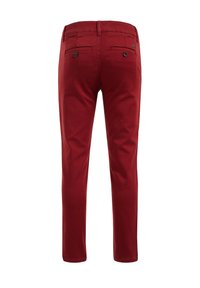 WE Fashion SLIM FIT - Chino kalhoty - red
