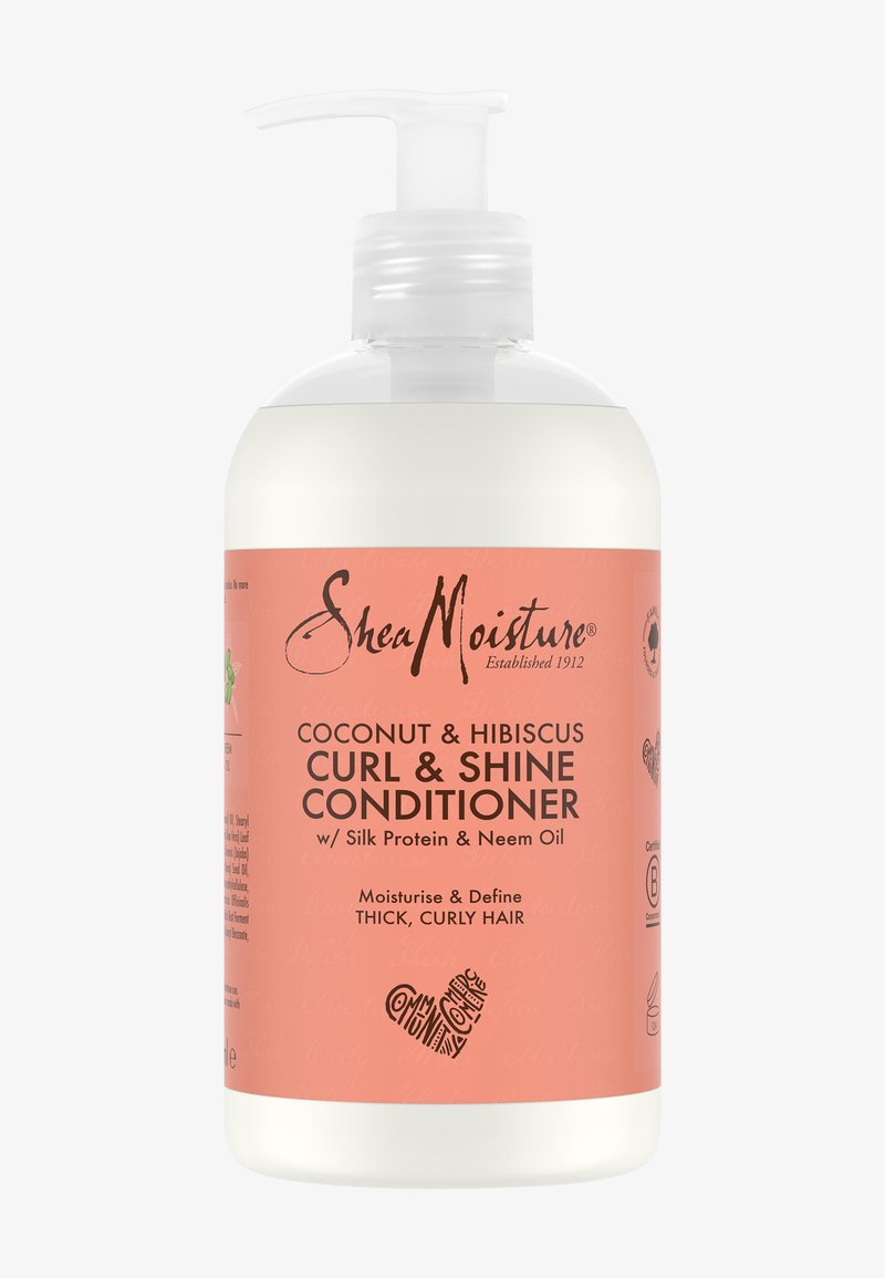 SheaMoisture - SHEA MOISTURE COCONUT AND HIBISCUS CURL AND SHINE CONDITIONER - Balsam, Förstora