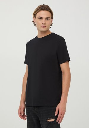 Terranova TINTA UNITA - T-shirt basic - nero