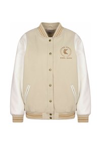 RETRO EMBLEM BLOCK - Bomberjacks - light cream white