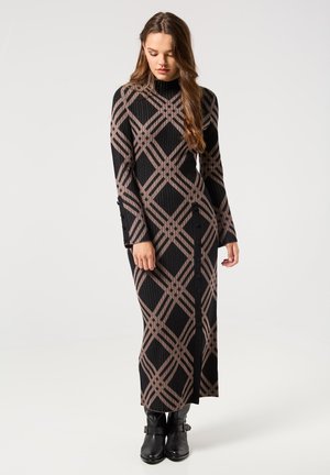 FIND OUR WAY - LONG  - Vestito lungo - dark brown