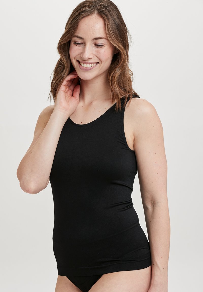 Decoy WITH WIDE STRAPS - Undershirt - black