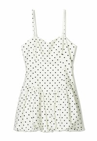 POLKA DOT - Freizeitkleid - beige