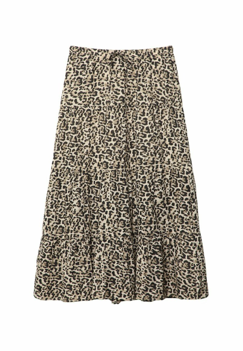 Stradivarius A-lijn rok camel