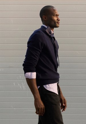 Polo Ralph Lauren WOOL-CASHMERE CREWNECK SWEATER
 - Maglione - hunter navy