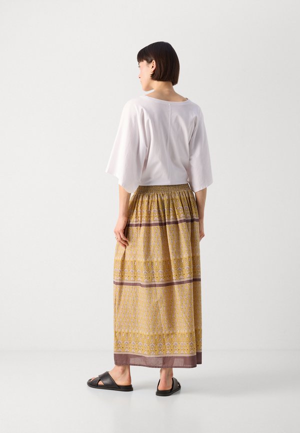 SKIRT - Maxi skirt - mustard3