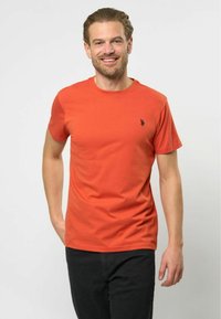 U.S. Polo Assn. ARJUN - Základné tričko - burnt ochre