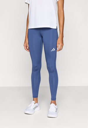 RUN - Bežecké legíny - tech indigo