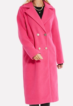 Klassischer Mantel - pink