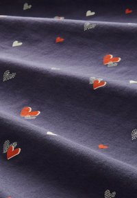 TOM TAILOR T-Shirt print - navy red heart design