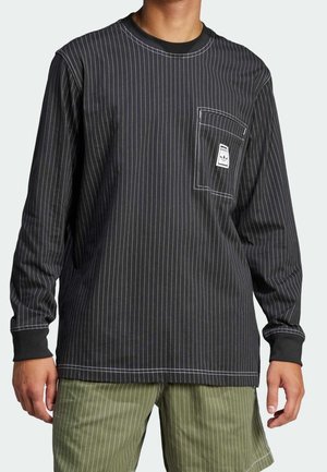 Top s dlouhým rukávem - black