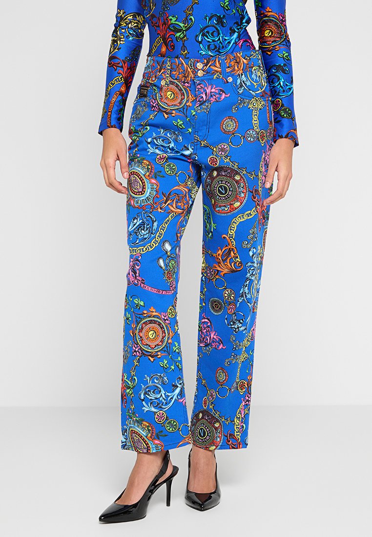 Versace Jeans Couture Straight leg jeans koningsblauw Versace Jeans Couture Straight leg jeans koningsblauw