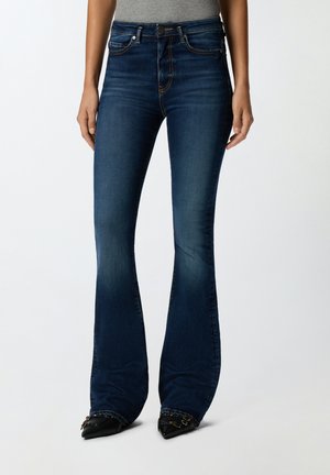 FLORA FLARE - Vaqueros bootcut - dark wash