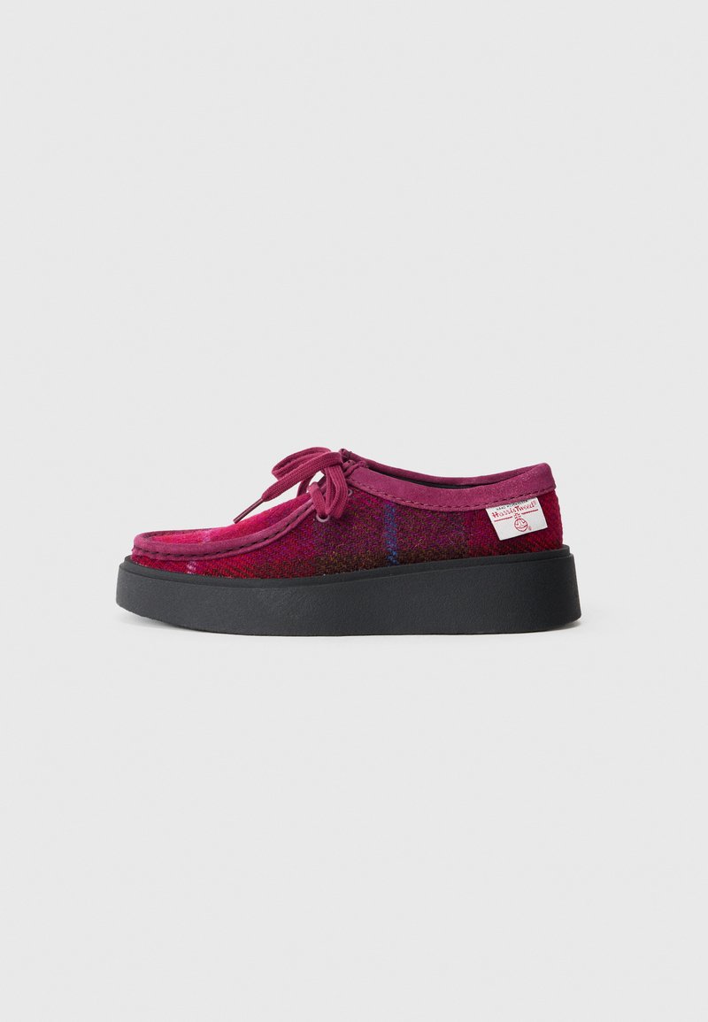 Clarks TORVIEW - Veterschoenen - plum interest
