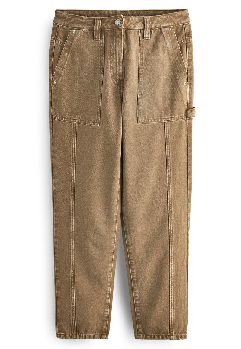 Next Straight leg jeans donkerroze