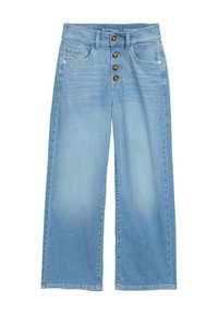 TTCULOTTE Cropped - Traperice opuštenog kroja - clean light stone blue denim