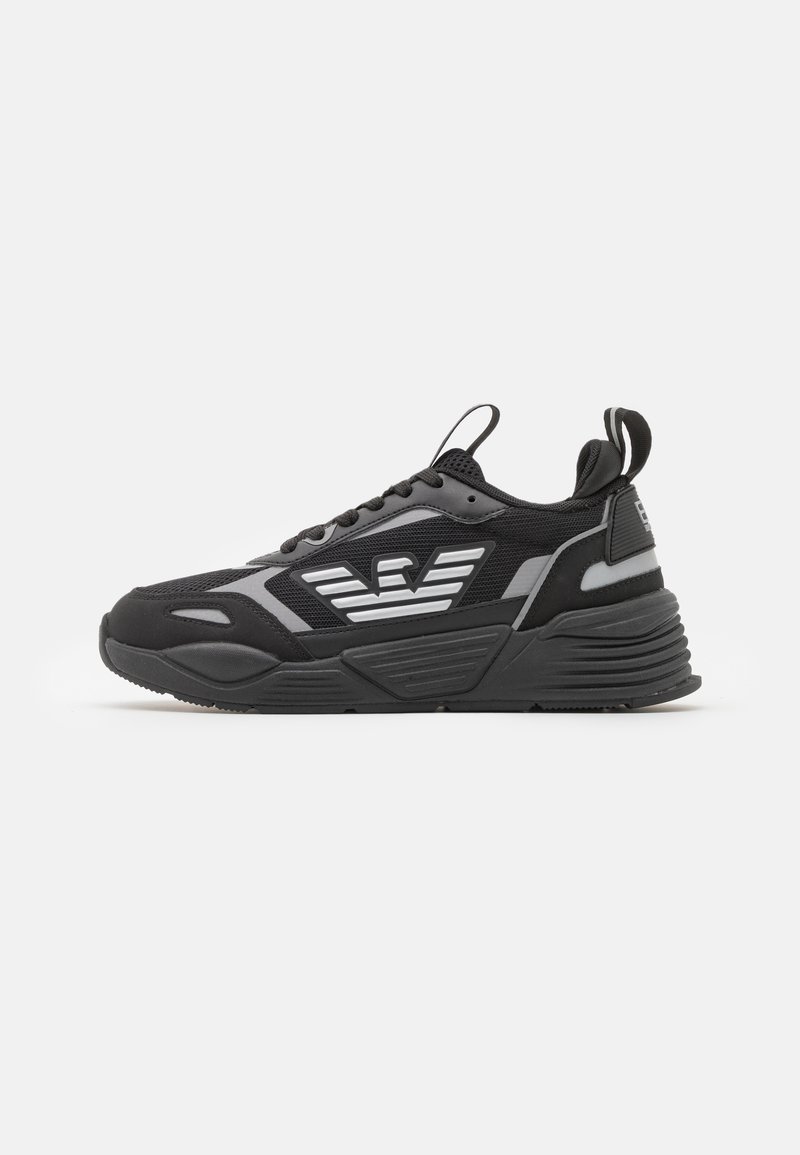 EA7 Emporio Armani - ACE RUNNER UNISEX - Trainers - triple black/silver, Enlarge