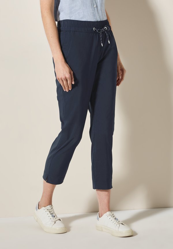 CASUAL FIT - Stoffhose - blau