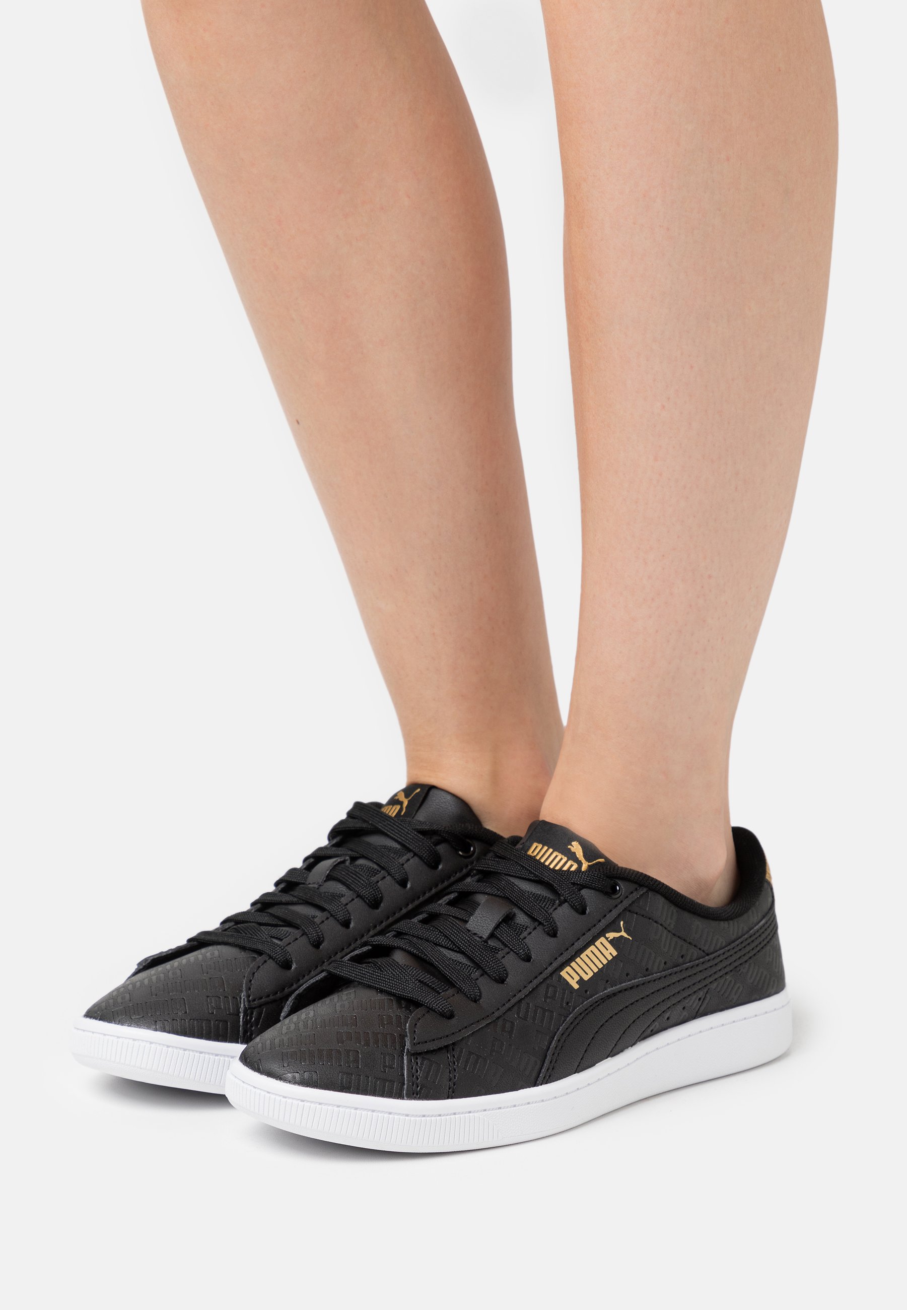 puma noir gold