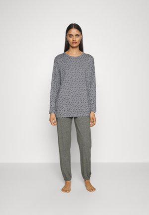 ENDLESS COMFORT SET - Nattøj sæt - dark grey melange