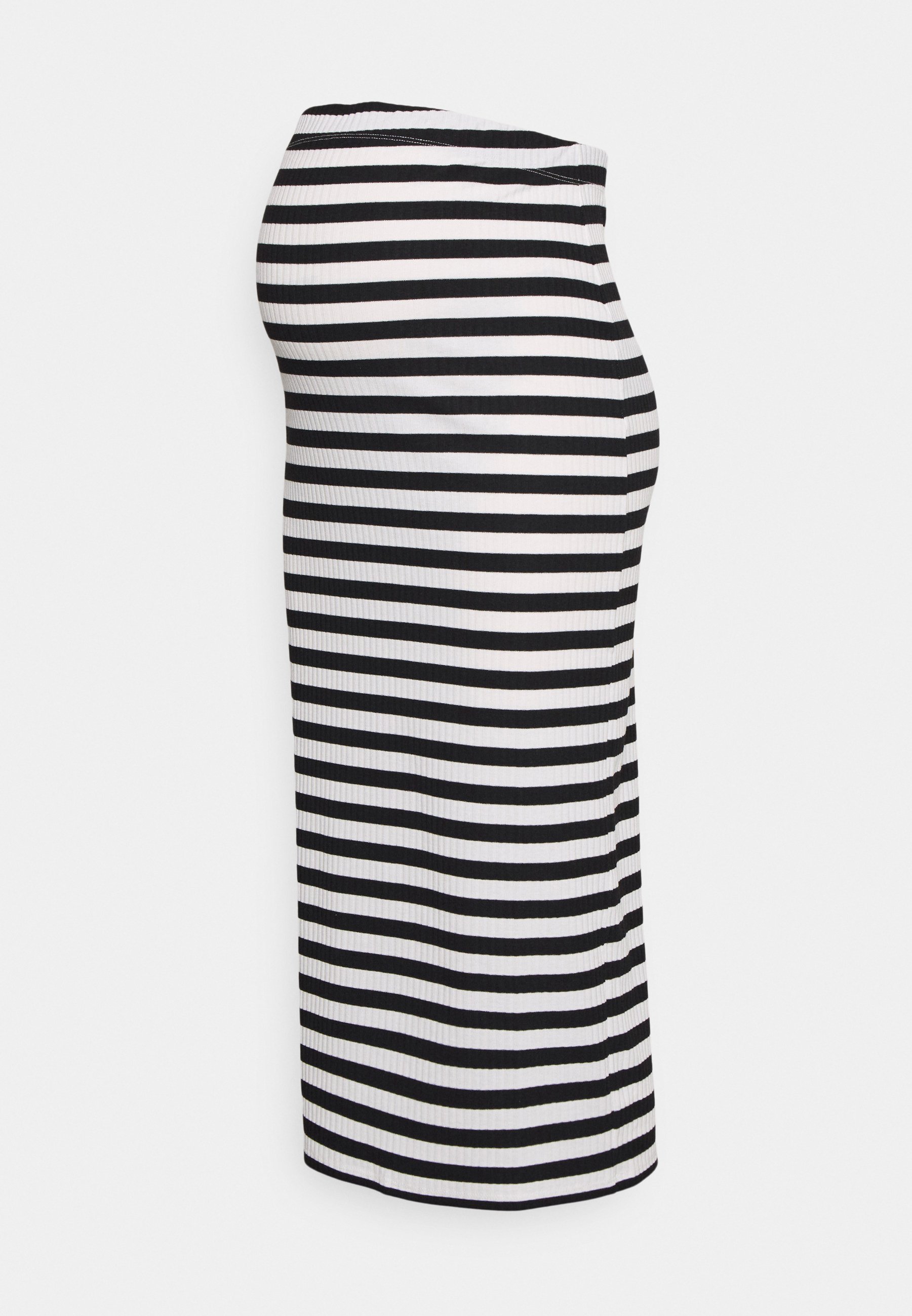 ONLY MATERNITY OLMNELLA SLIT SKIRT Pencil skirt black