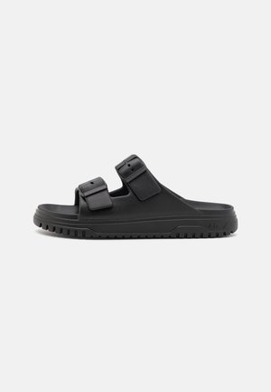 Pantolette flach - black