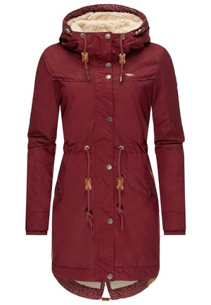 Wintermantel - wine red