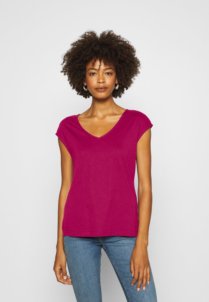 Anna Field Tshirt basic berry/(rood)paars Zalando.nl